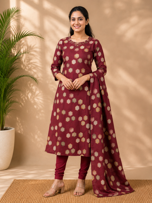 Kurtha Set Women with Duppatta