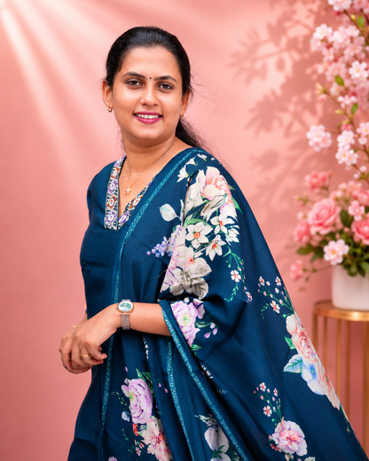Soft Cotton Churidar with Duppatta