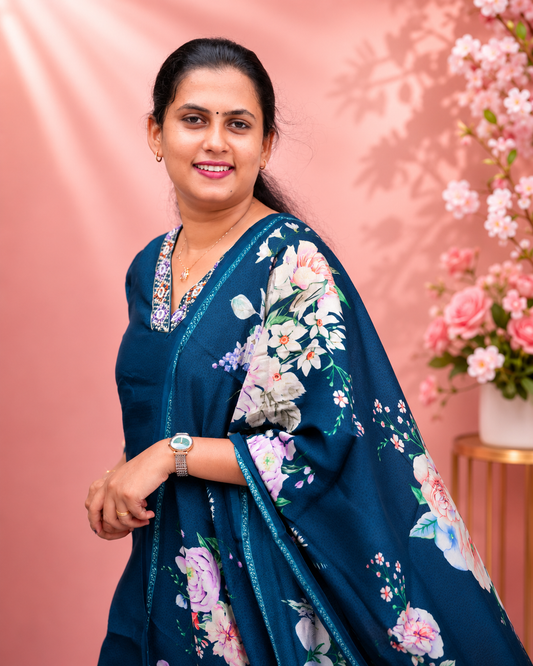 Soft Cotton Churidar with Duppatta