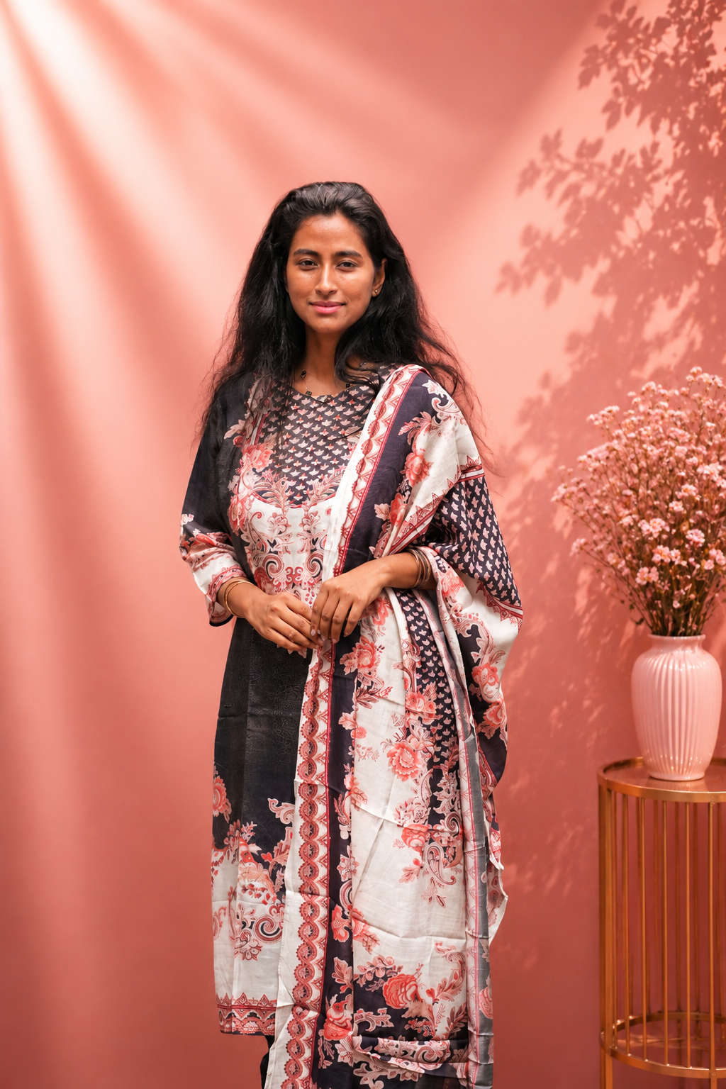 Churidar with Duppatta