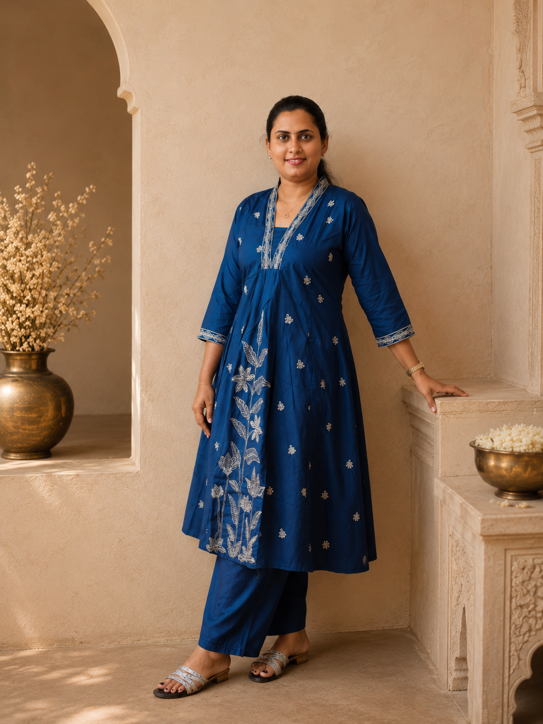 Soft Cotton Churidar Set